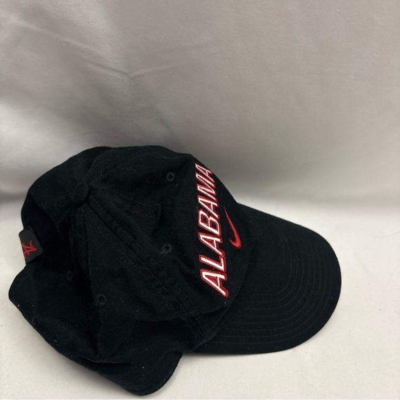 Nike Alabama Crimson Tide Heritage86 Black Adjustable Hat Cap SEC - Picture 7 of 10